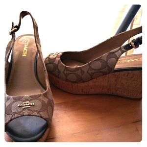 Coach wedge Sandals